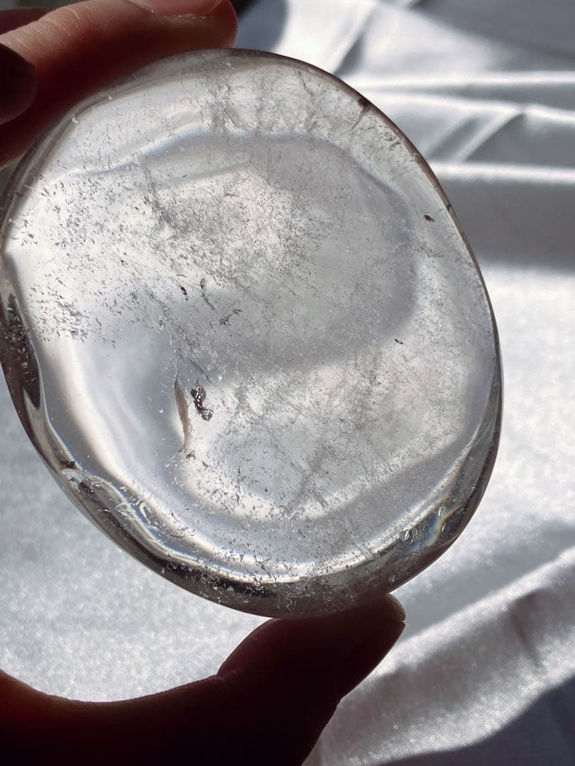 天然石 スモーキークォーツ握り石 162.2g