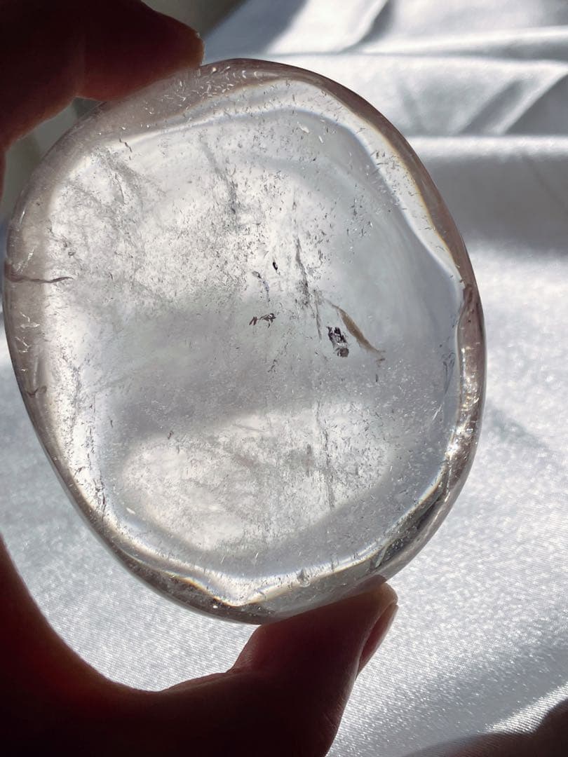 天然石 スモーキークォーツ握り石 162.2g