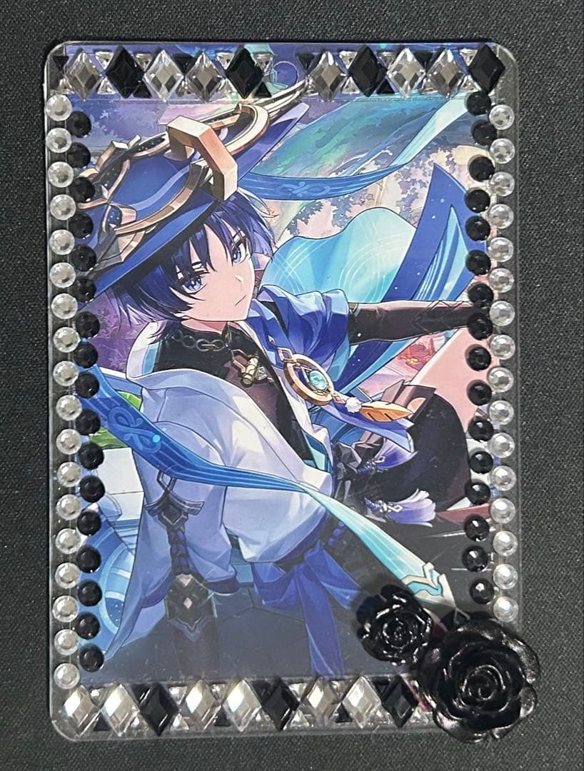 即日匿名配送】原神 放浪者 韓国限定 カードセット3点＋オマケ