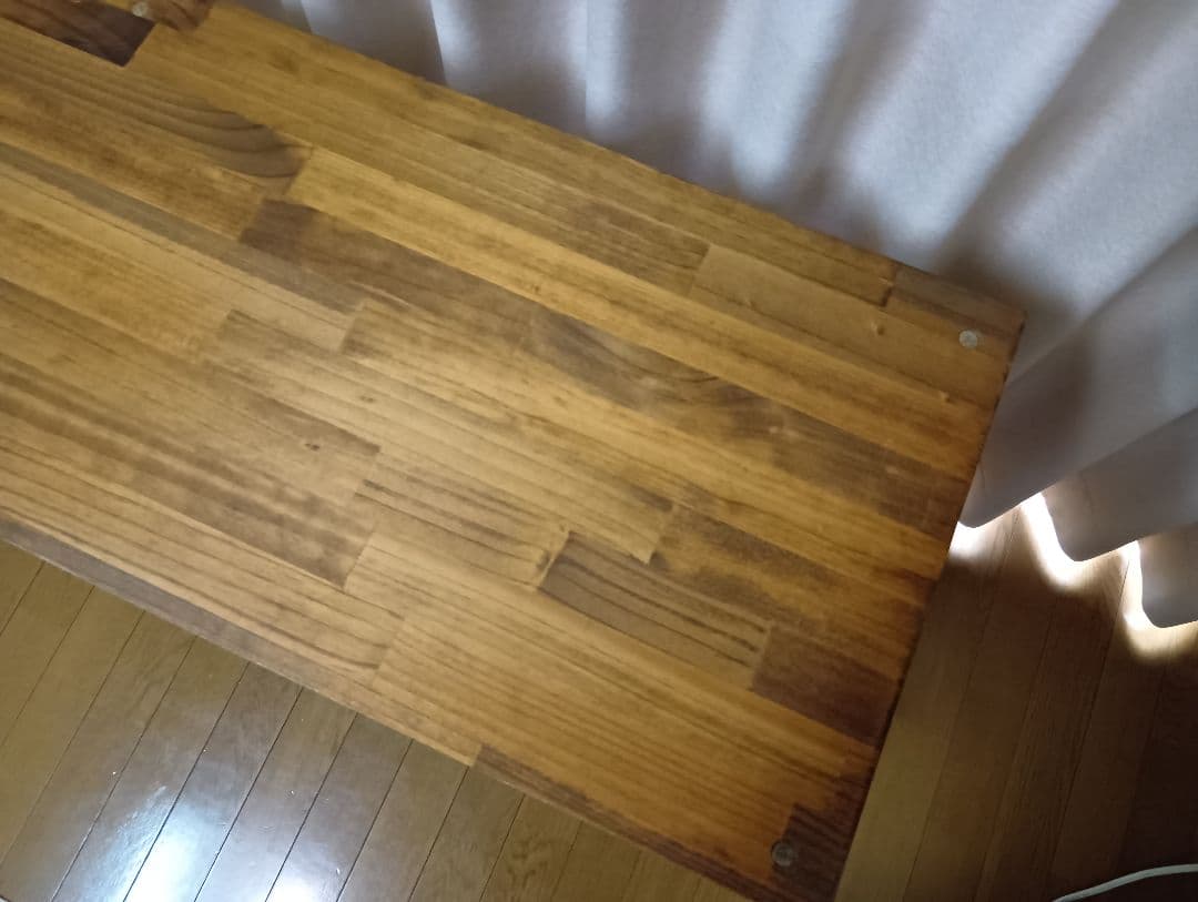 木製デスク　ハンドメイドデスク　木製机 パソコンデスク