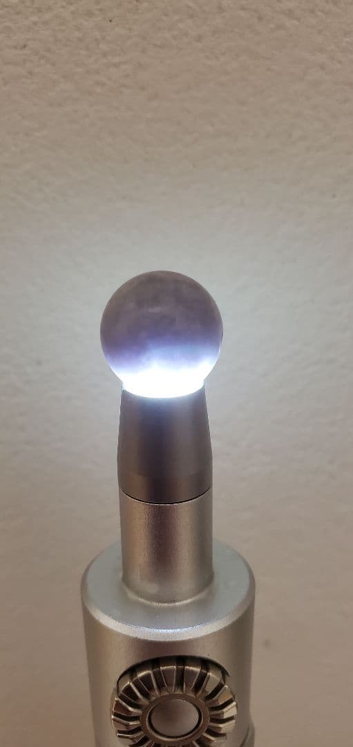 糸魚川翡翠 灰ラベンダー 13mm玉