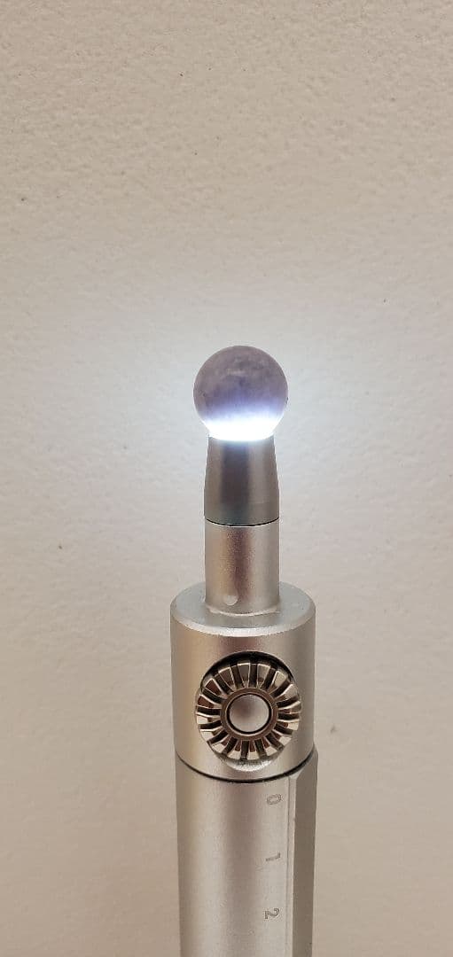 糸魚川翡翠 灰ラベンダー 13mm玉