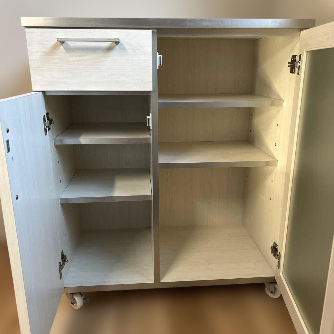 Francfrancキッチンカウンター　キャビネット