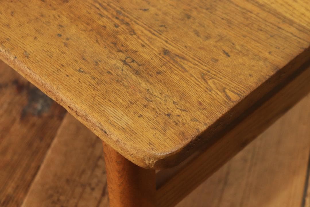 レトロ ローテーブル 座卓 センターテーブル 無垢材 花台 展示台 ナチュラル