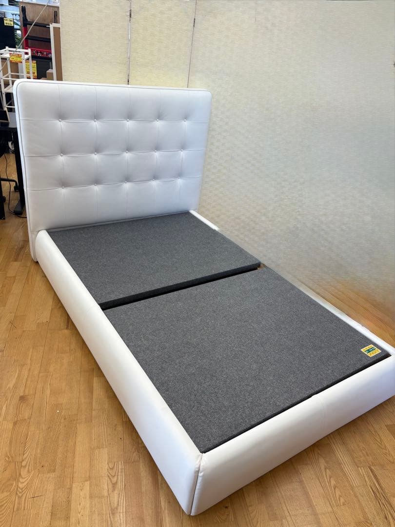 M022 ドリームベッド サータ セミダブルベッド フレームのみ 幅137cm