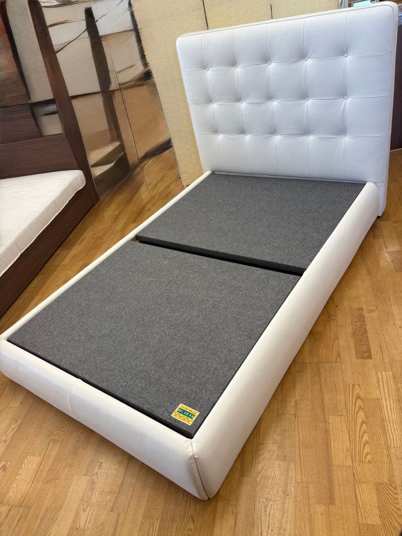 M022 ドリームベッド サータ セミダブルベッド フレームのみ 幅137cm