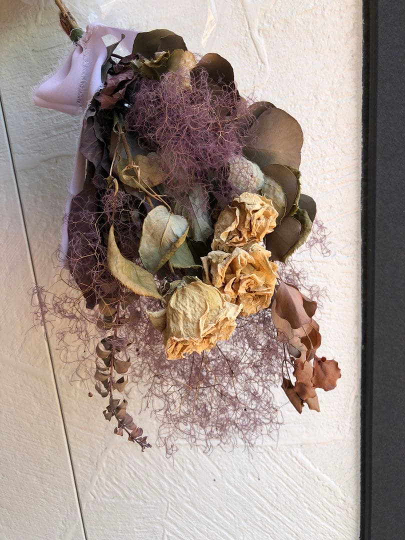 ドライフラワー　アンティーク