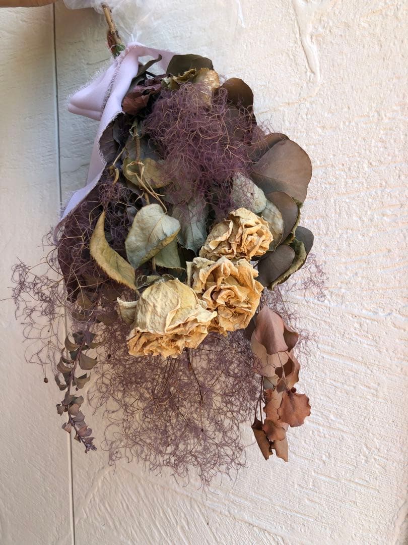 ドライフラワー　アンティーク