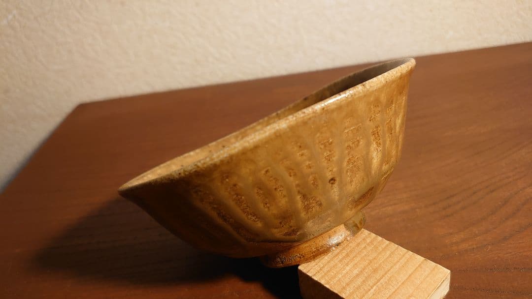 古九谷 須田靑華 靑華 初代須田靑華 伊羅保茶碗 黄