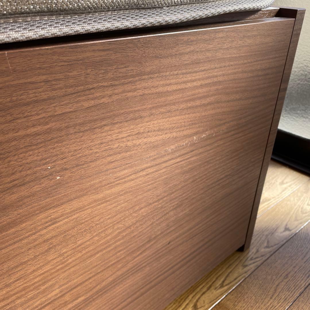 ニトリ　収納付シングルベッド　マットレス付き