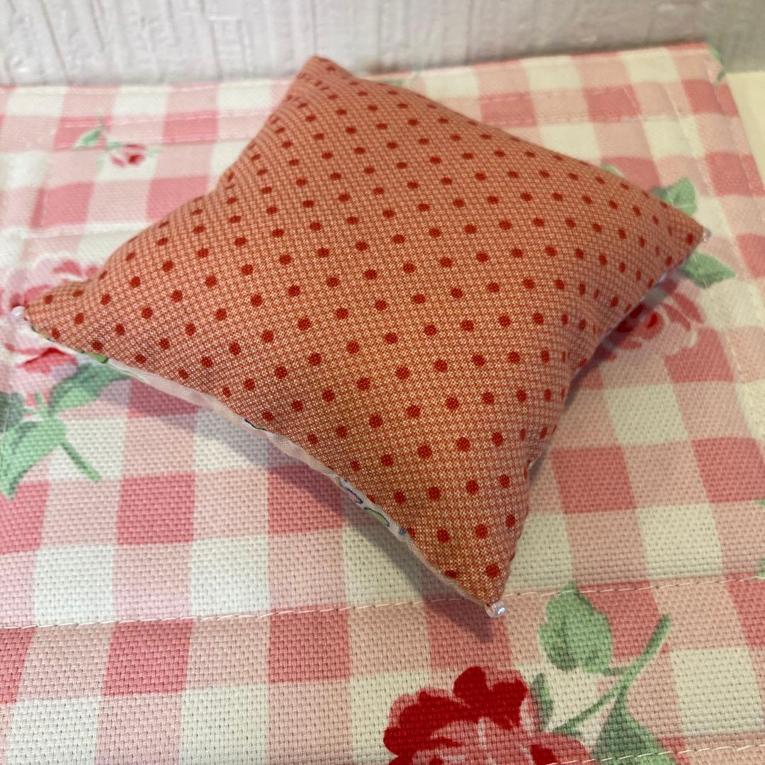 パッチワークマット＆ミニクッション♪ハウス