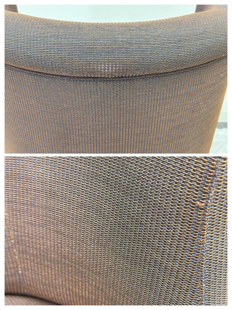 ■Cassina ixc.■ゴードン　アームチェア　1Pソファ　ダークブラウン系