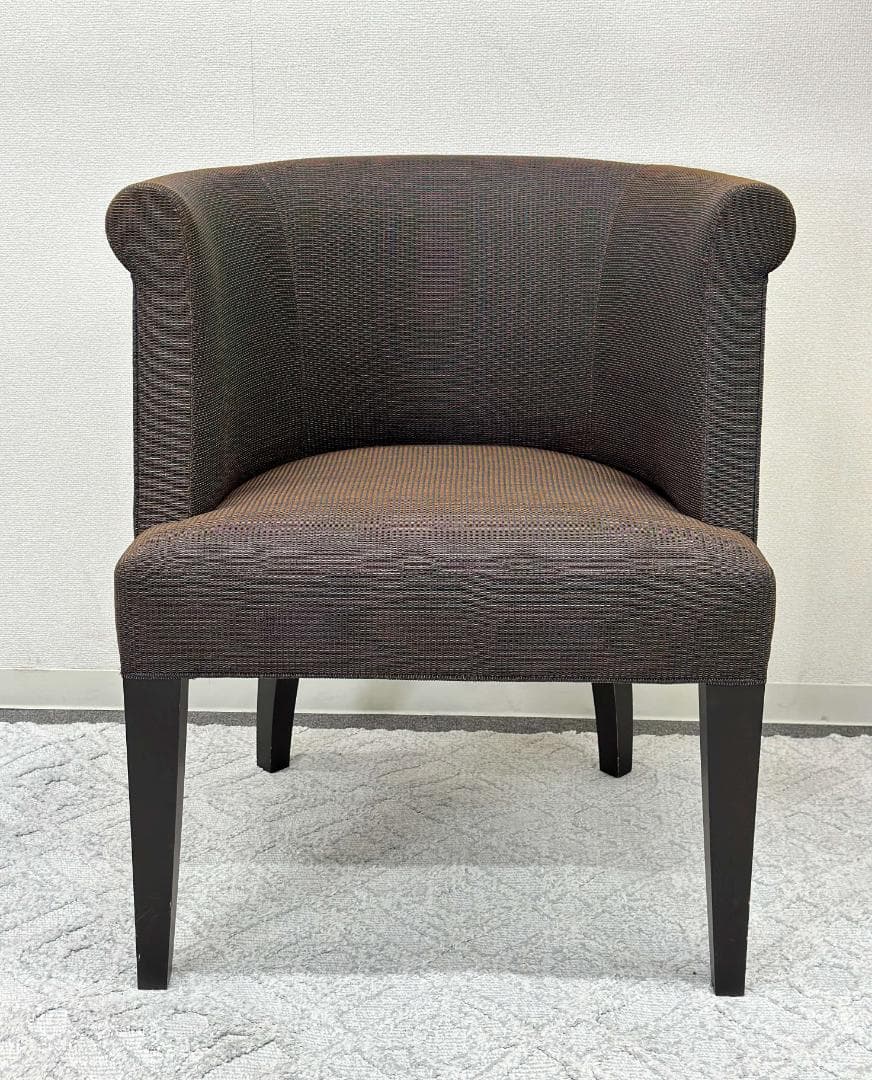 ■Cassina ixc.■ゴードン　アームチェア　1Pソファ　ダークブラウン系