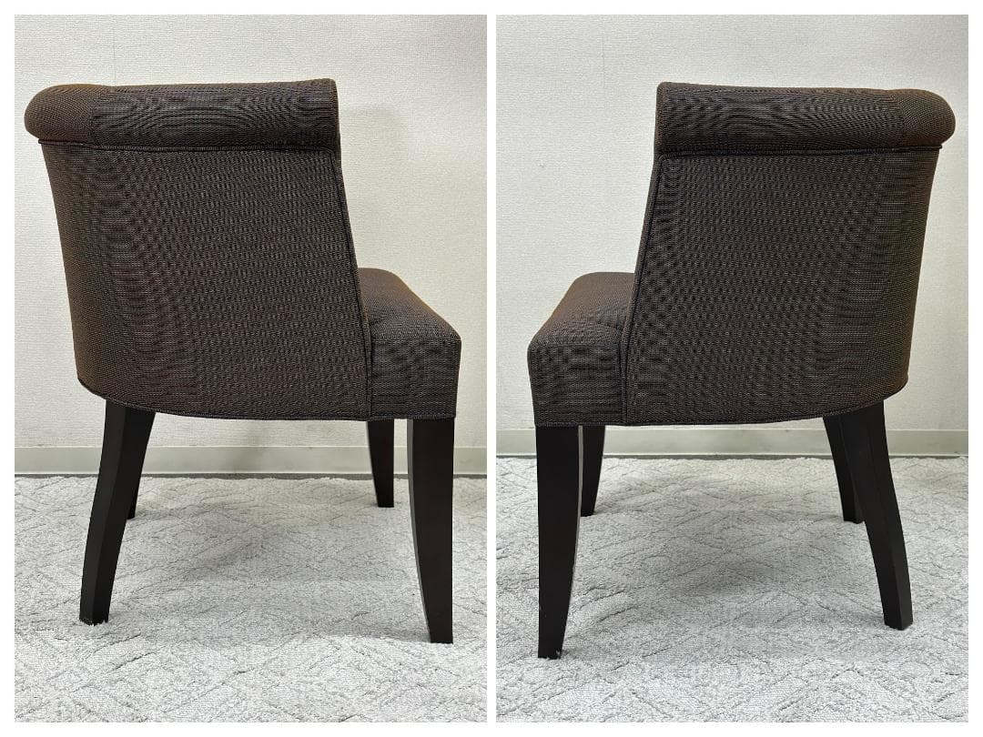 ■Cassina ixc.■ゴードン　アームチェア　1Pソファ　ダークブラウン系