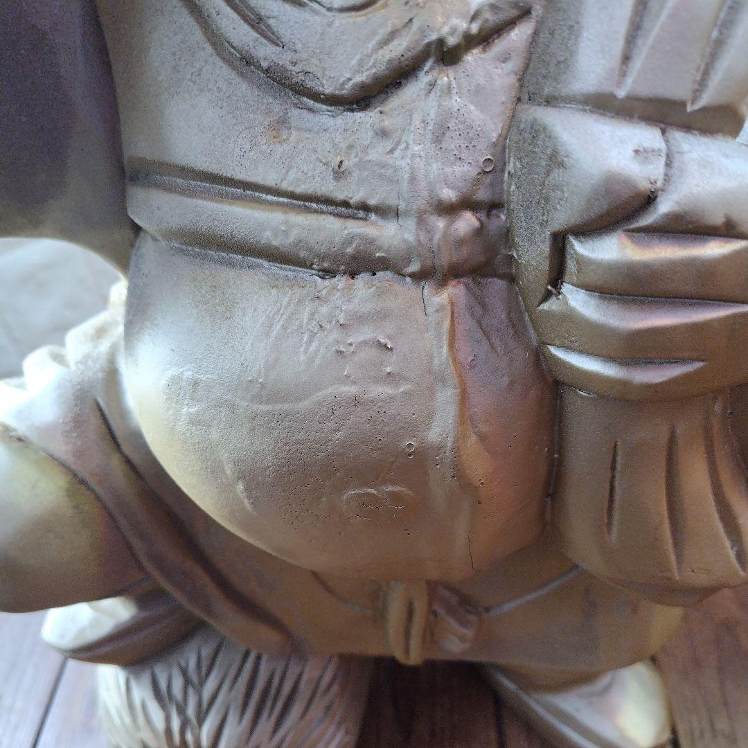 木彫り 大黒天 Statue Lucky God Vintage 彫刻 縁起物