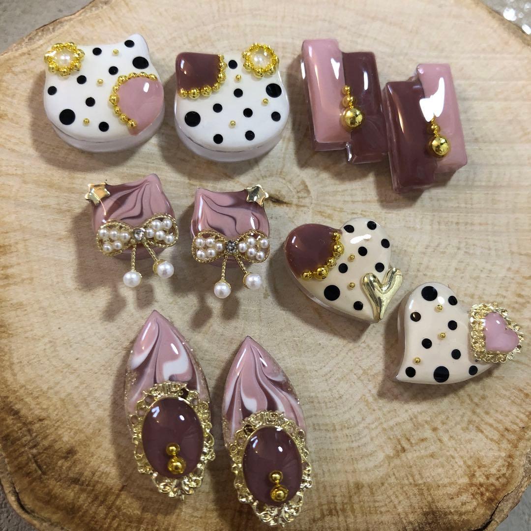 R-660 ✴︎レジンカボション✴︎いちごチョコ❤︎⁎⁺✧