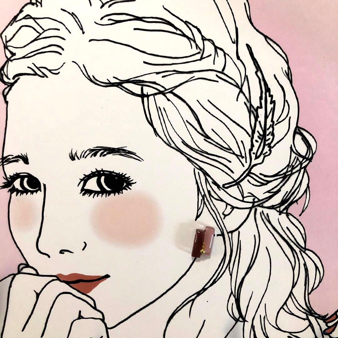 R-660 ✴︎レジンカボション✴︎いちごチョコ❤︎⁎⁺✧