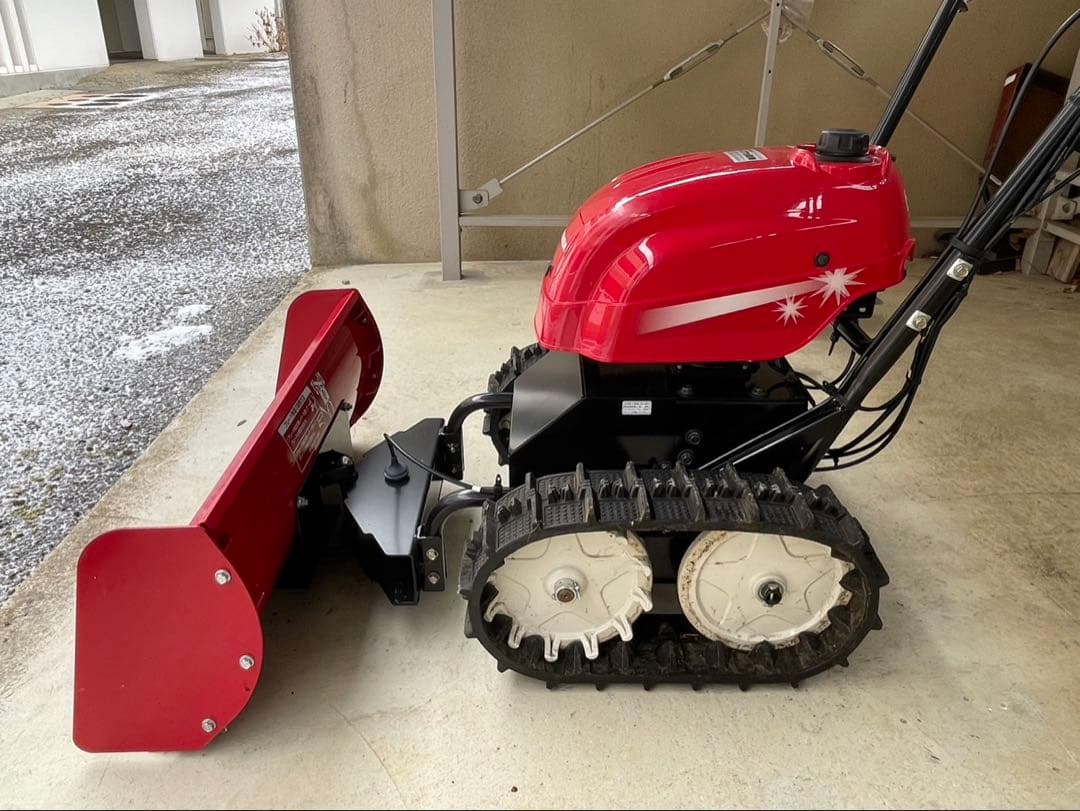 ホンダ 除雪機 キャタピラ式 赤