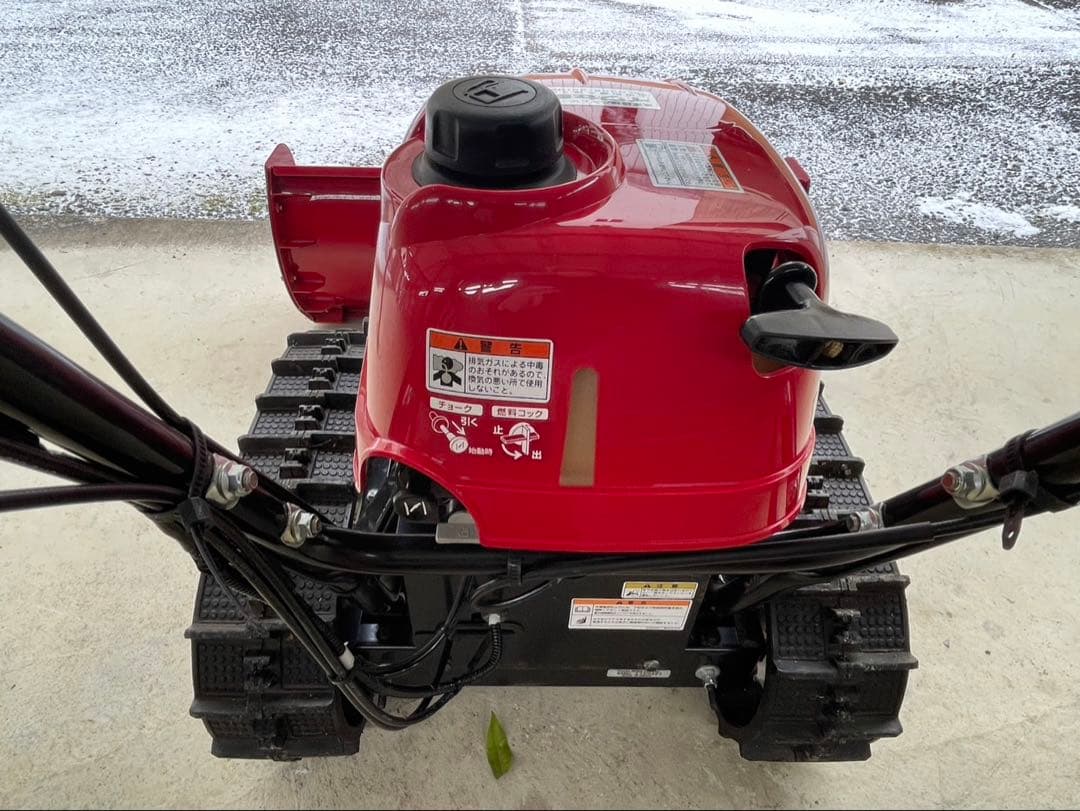 ホンダ 除雪機 キャタピラ式 赤