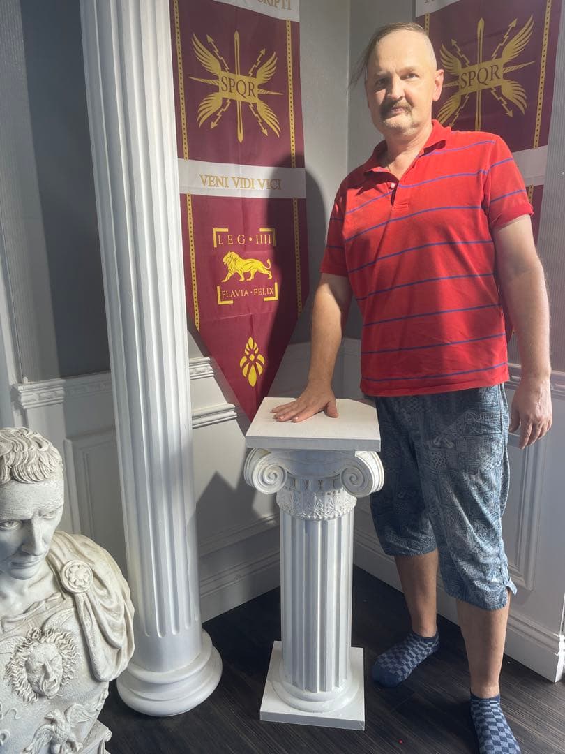 ギリシャ風 ローマ風 スタンド　83.5cm ギリシャ コラム コロン