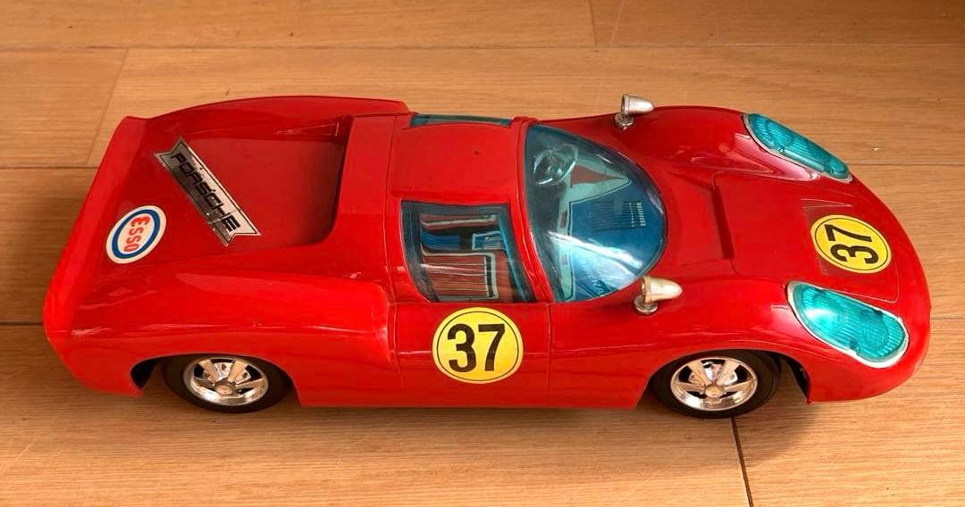 旧バンダイ　ポルシェ　電動カー　動作未確認