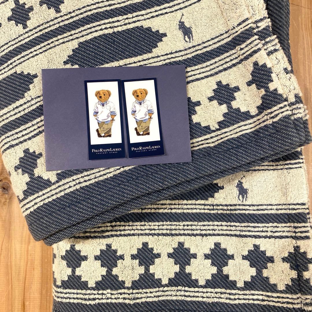 POLOラルフローレン　ラッドストン　タオルケット　シングルサイズ　2枚　希少