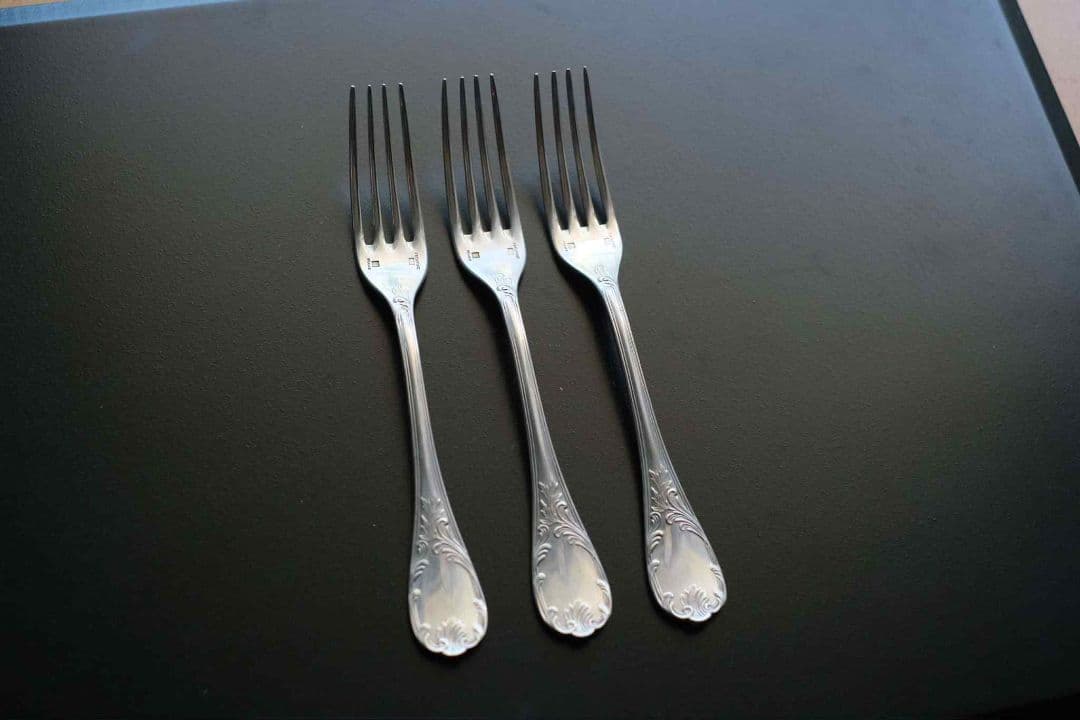 クリストフル/Christofleデザートフォーク3本セット