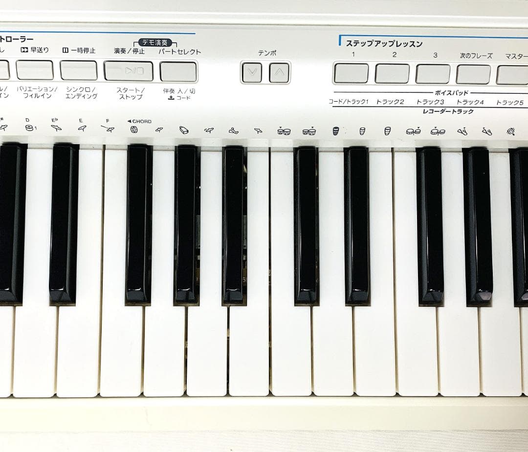 CASIO LK-208 光ナビゲーション キーボード【音出し動作確認済み