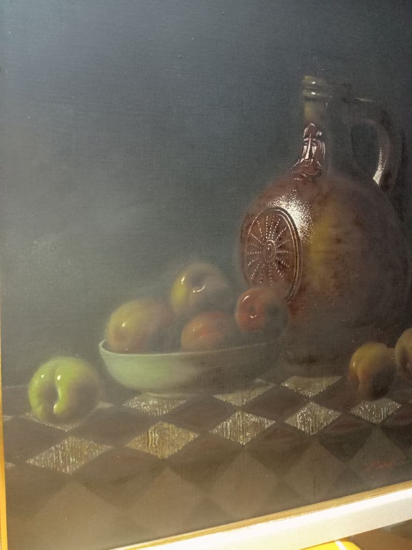 今人気の九鬼三郎のF8号の作品です写真１８枚です