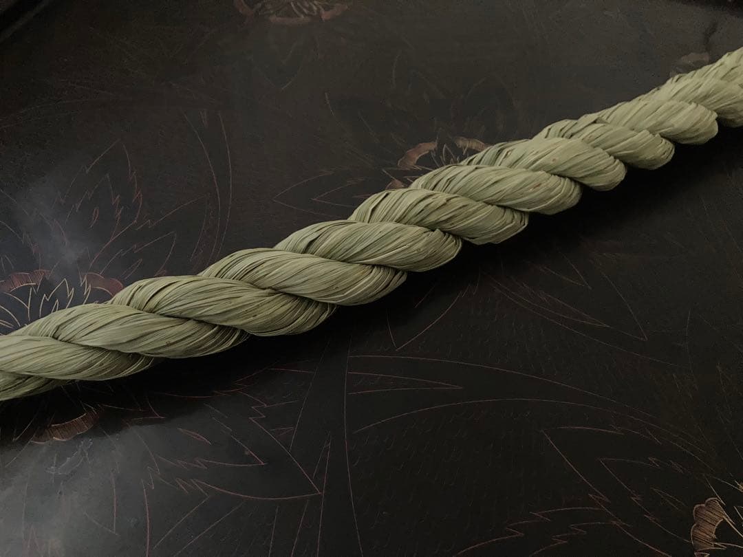 【受注製作】諏訪原生種真菰“カトギ”の大しめ縄