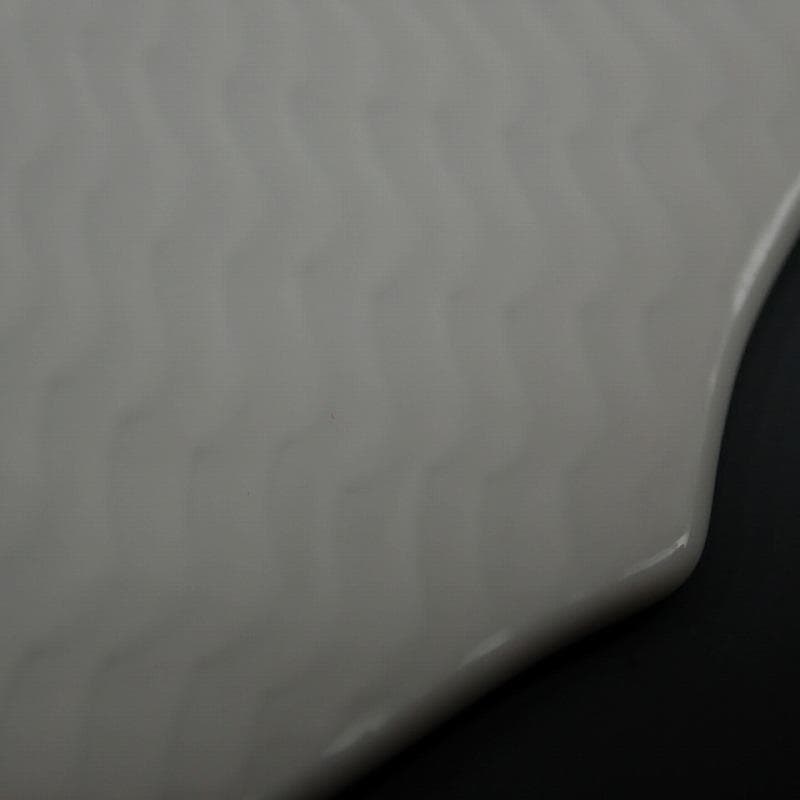 RU-6432　MEISSEN　波の戯れ　プレート　φ19cm　4客