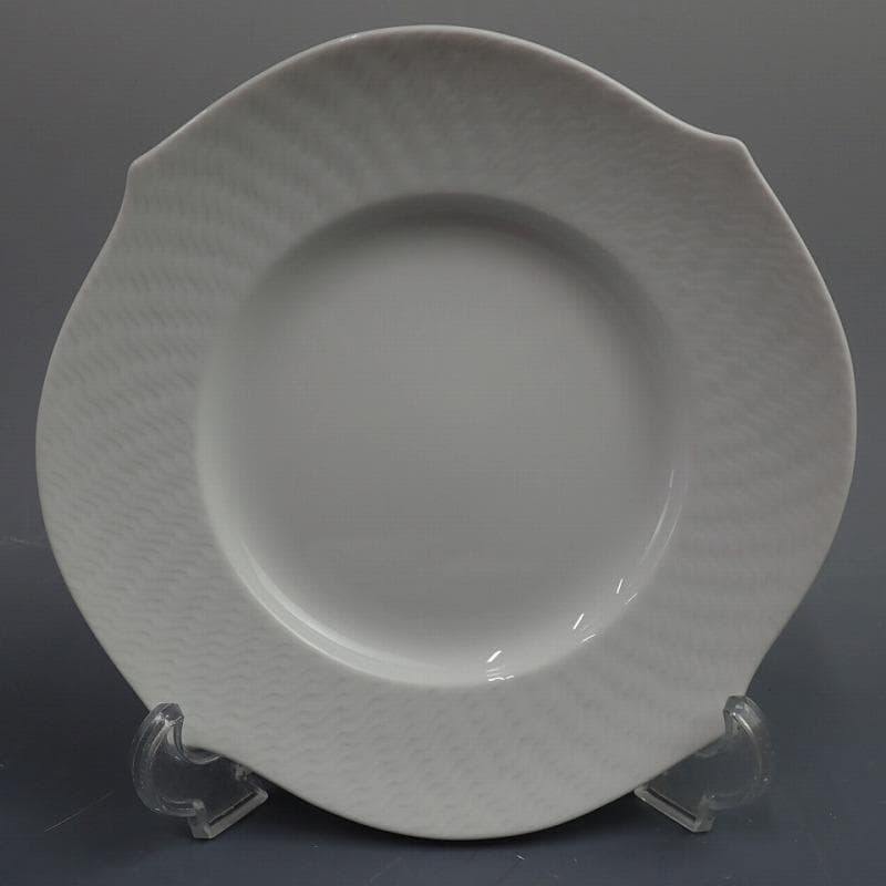 RU-6432　MEISSEN　波の戯れ　プレート　φ19cm　4客