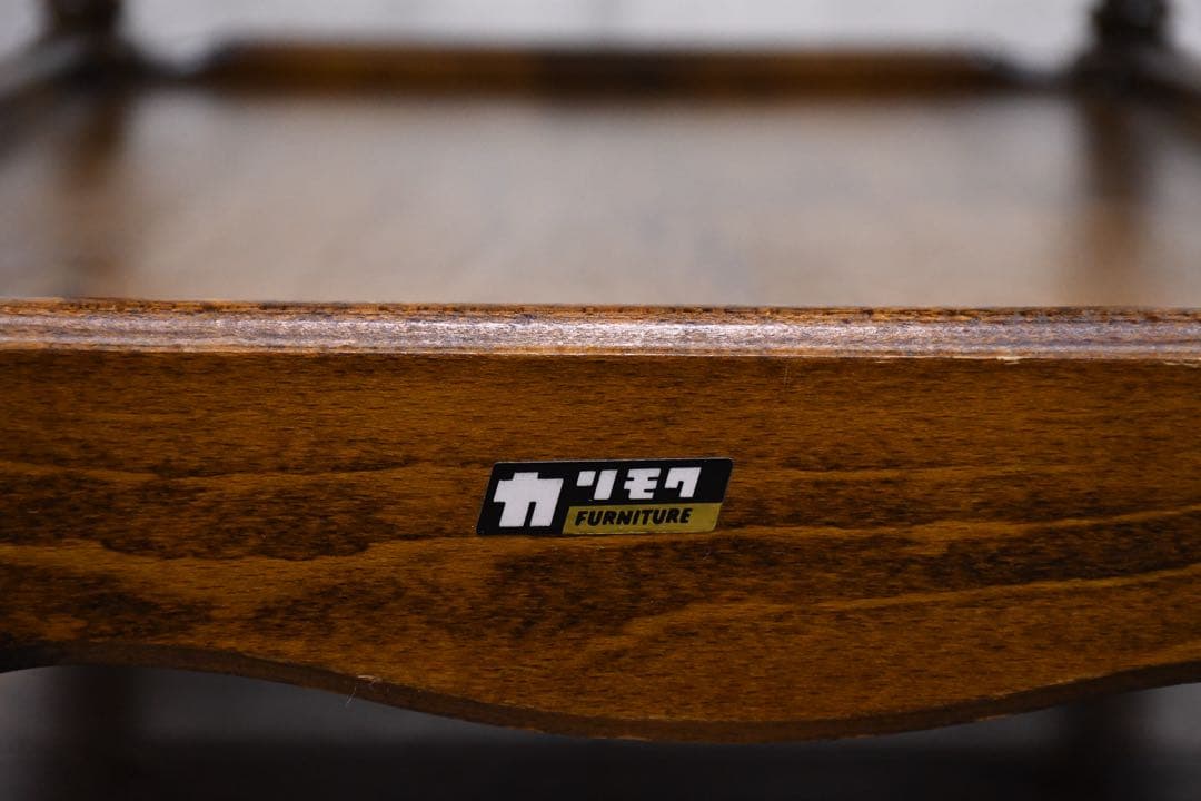 EGK56 オールドカリモク コロニアル キッチンワゴン サービスワゴン