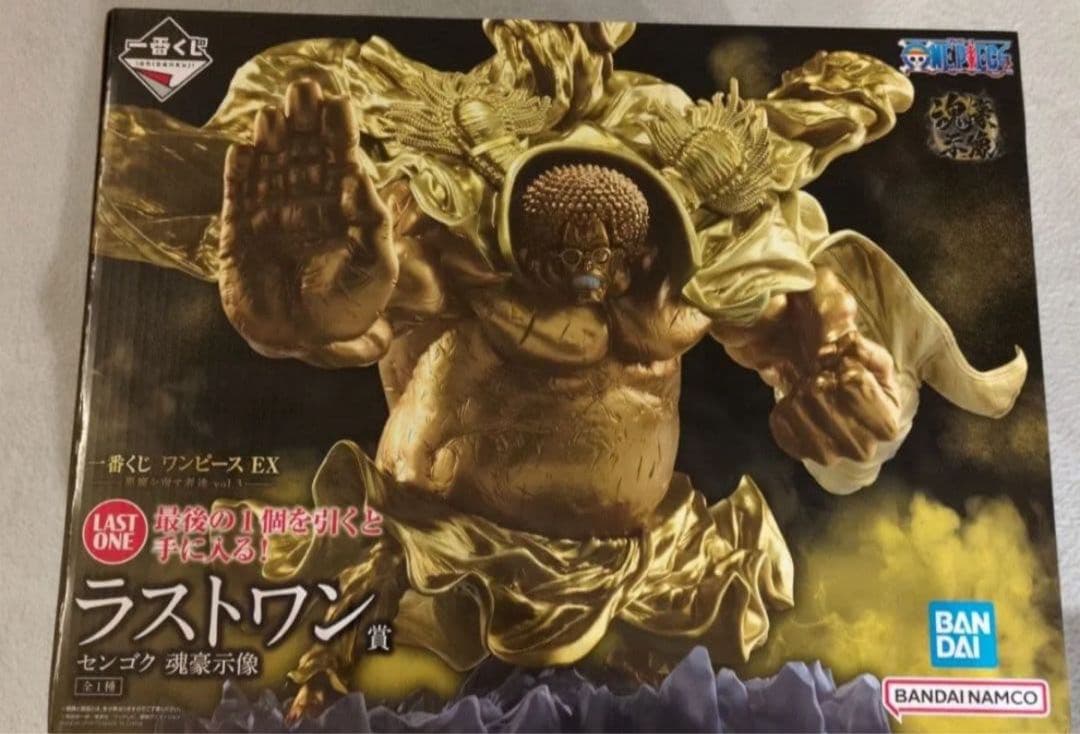一番くじ ワンピース EX ラストワン賞 センゴク 魂豪示像 フィギュア