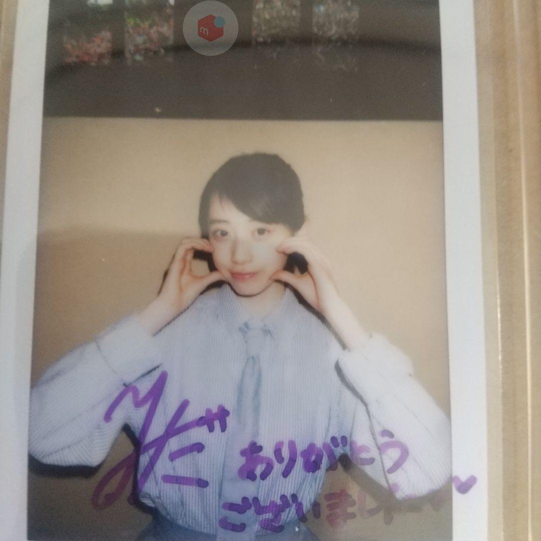 矢田萌華 乃木坂46 直筆サイン入りチェキ 雑誌抽プレ当選 入手困難1点