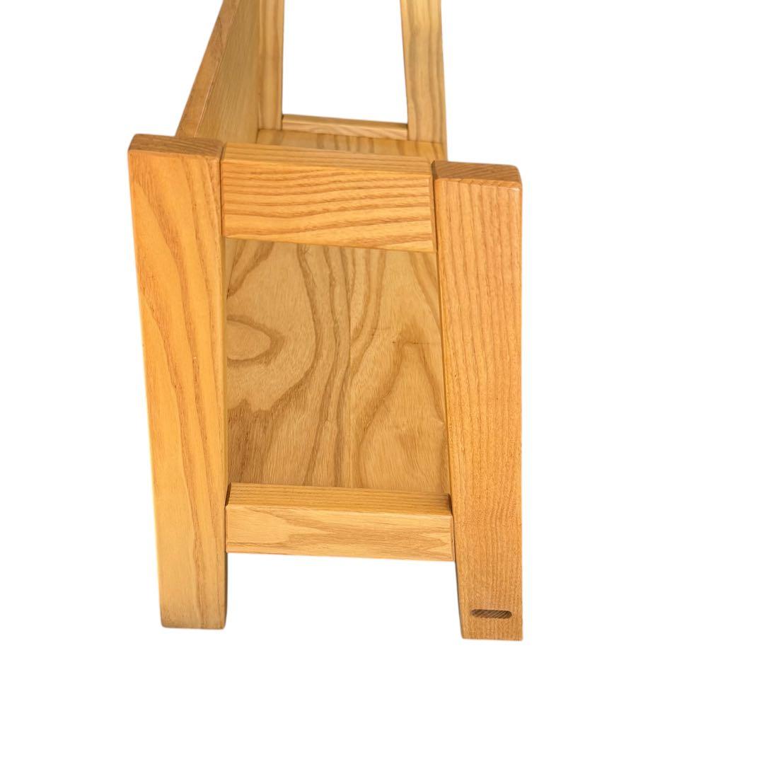 HR927 カリモク　karimoku 木製 ブックスタンド 本立て 天然木