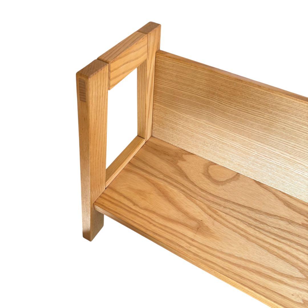 HR927 カリモク　karimoku 木製 ブックスタンド 本立て 天然木