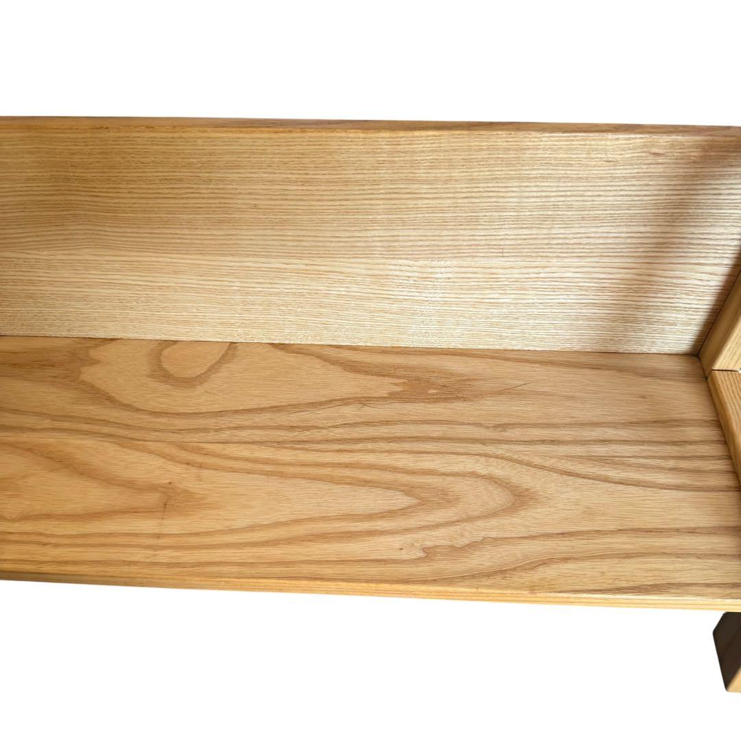 HR927 カリモク　karimoku 木製 ブックスタンド 本立て 天然木