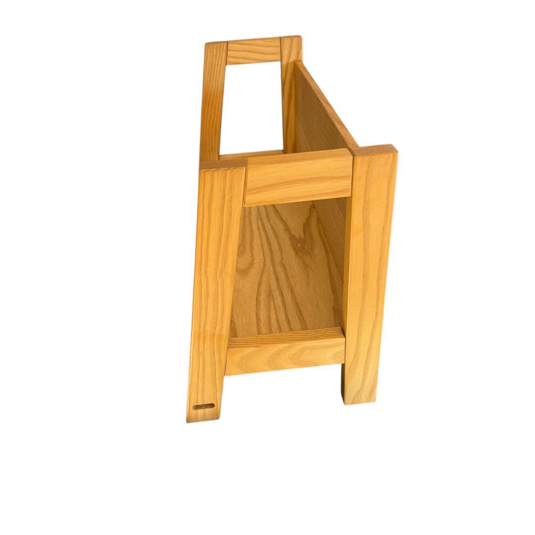 HR927 カリモク　karimoku 木製 ブックスタンド 本立て 天然木