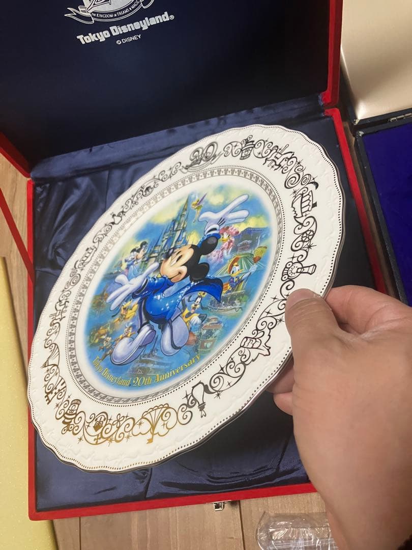 激レア 東京ディズニーランド グランドオープニング 開業記念 飾り皿