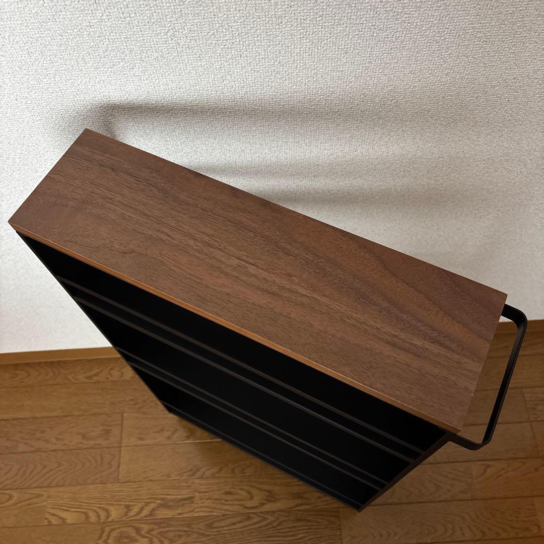 tower ハンドル付スリムワゴン　ブラック