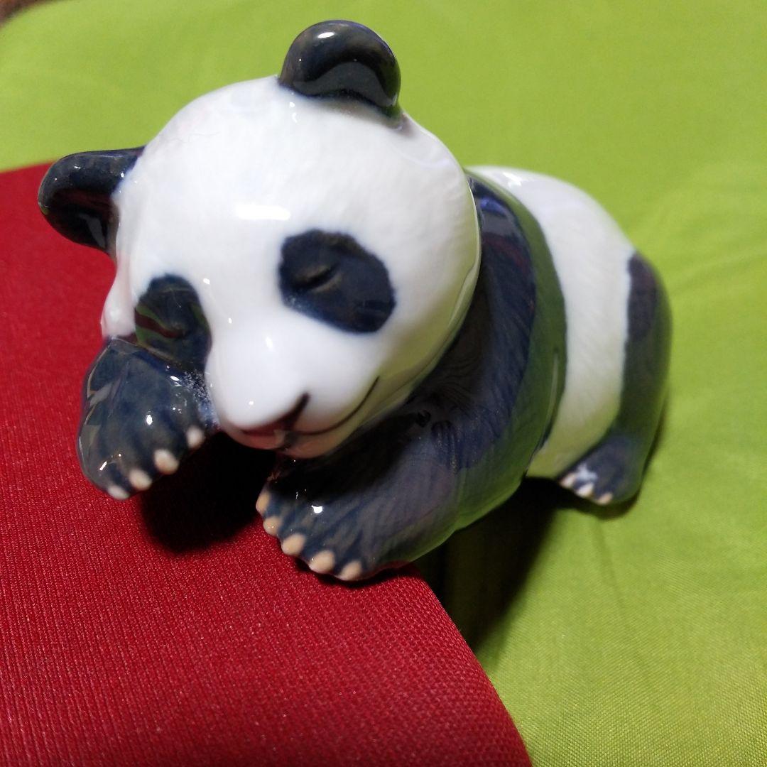 ロイヤルコペンハーゲン✨フギュリン　パンダ置物✨アンティーク✨美品✨✨