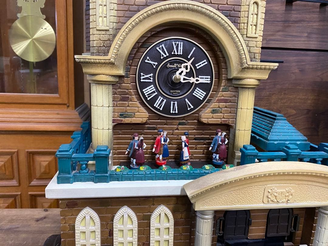 昭和レトロ】からくり時計 リズム時計工業株式会社 美しく青きドナウ