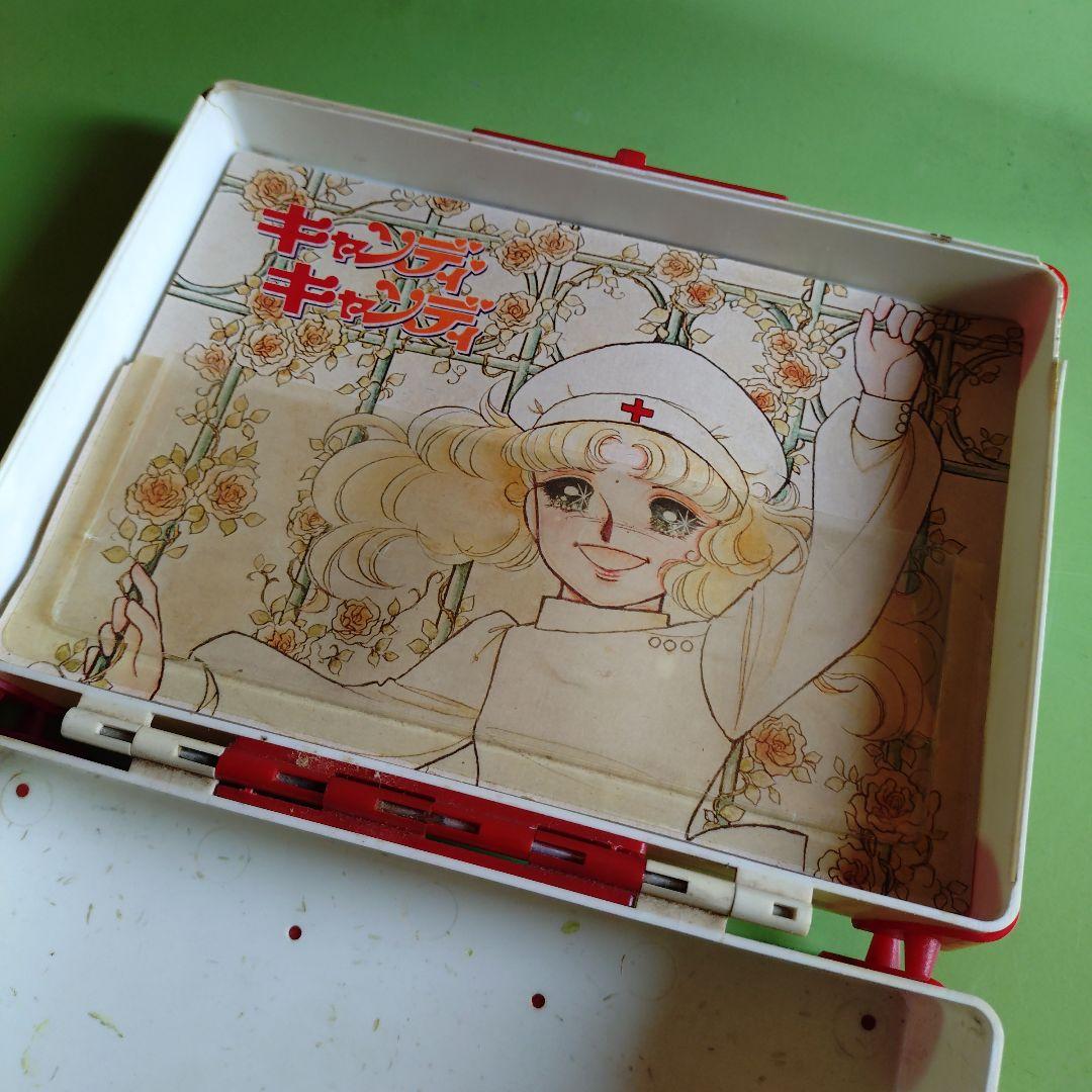 キャンディキャンディ 看護婦さんバッグ ポピー 当時物トランクケース