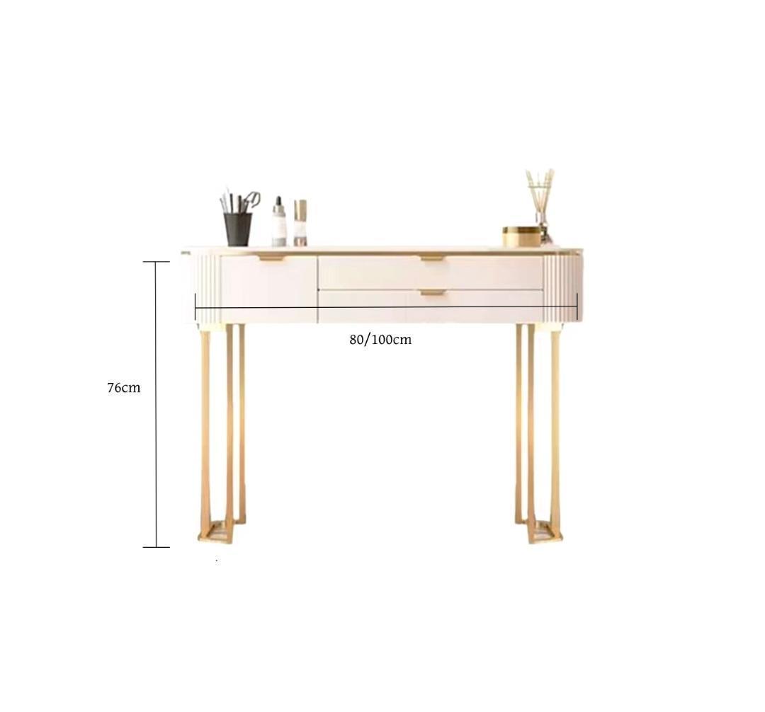 美品】大理石天板三色変化LEDミラードレッサー訳あり品212-80-01