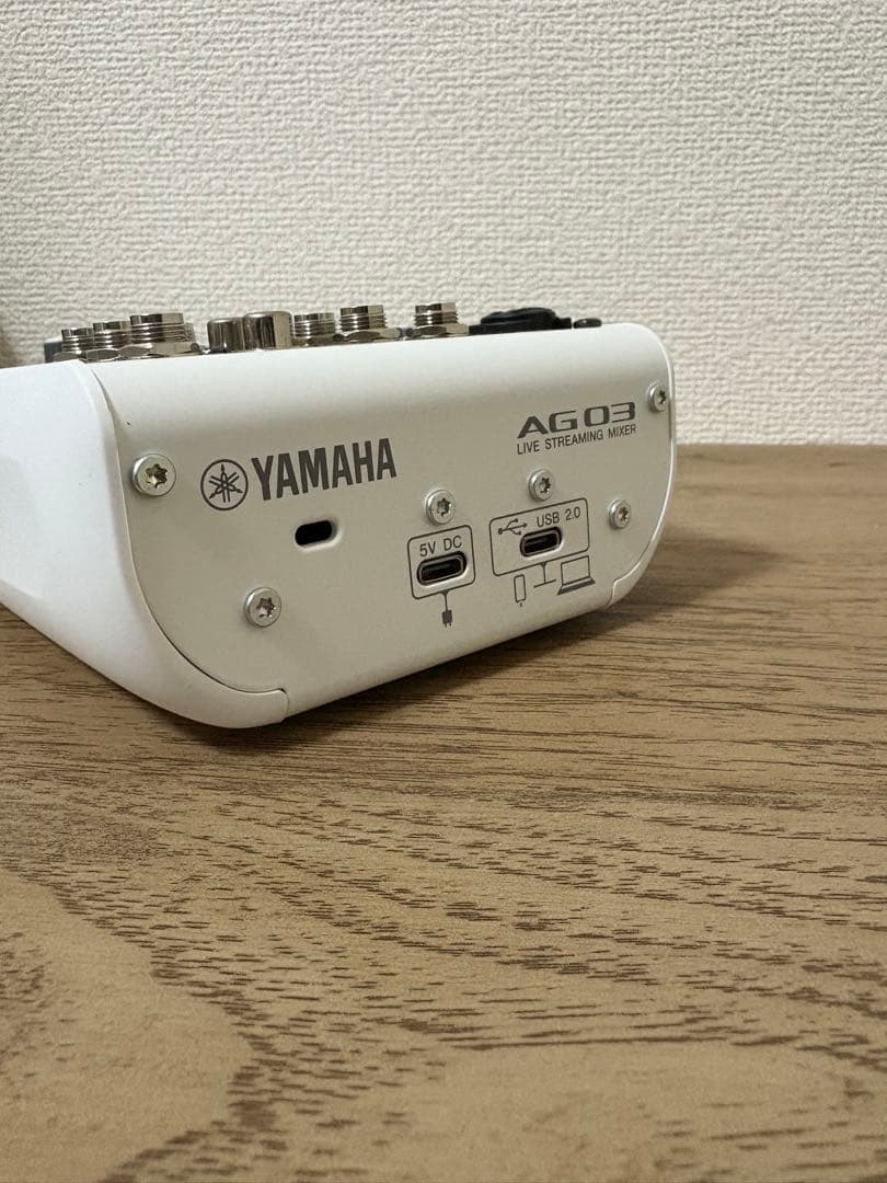 YAMAHA AG03MK2 ライブストリーミングミキサー