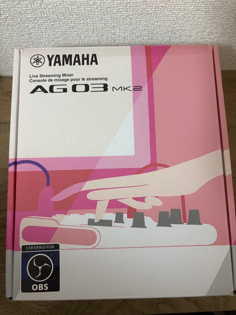 YAMAHA AG03MK2 ライブストリーミングミキサー
