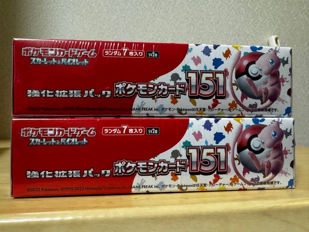 【151】【シャイニートレジャーex】【テラスタルフェスex】未開封シュリンク付