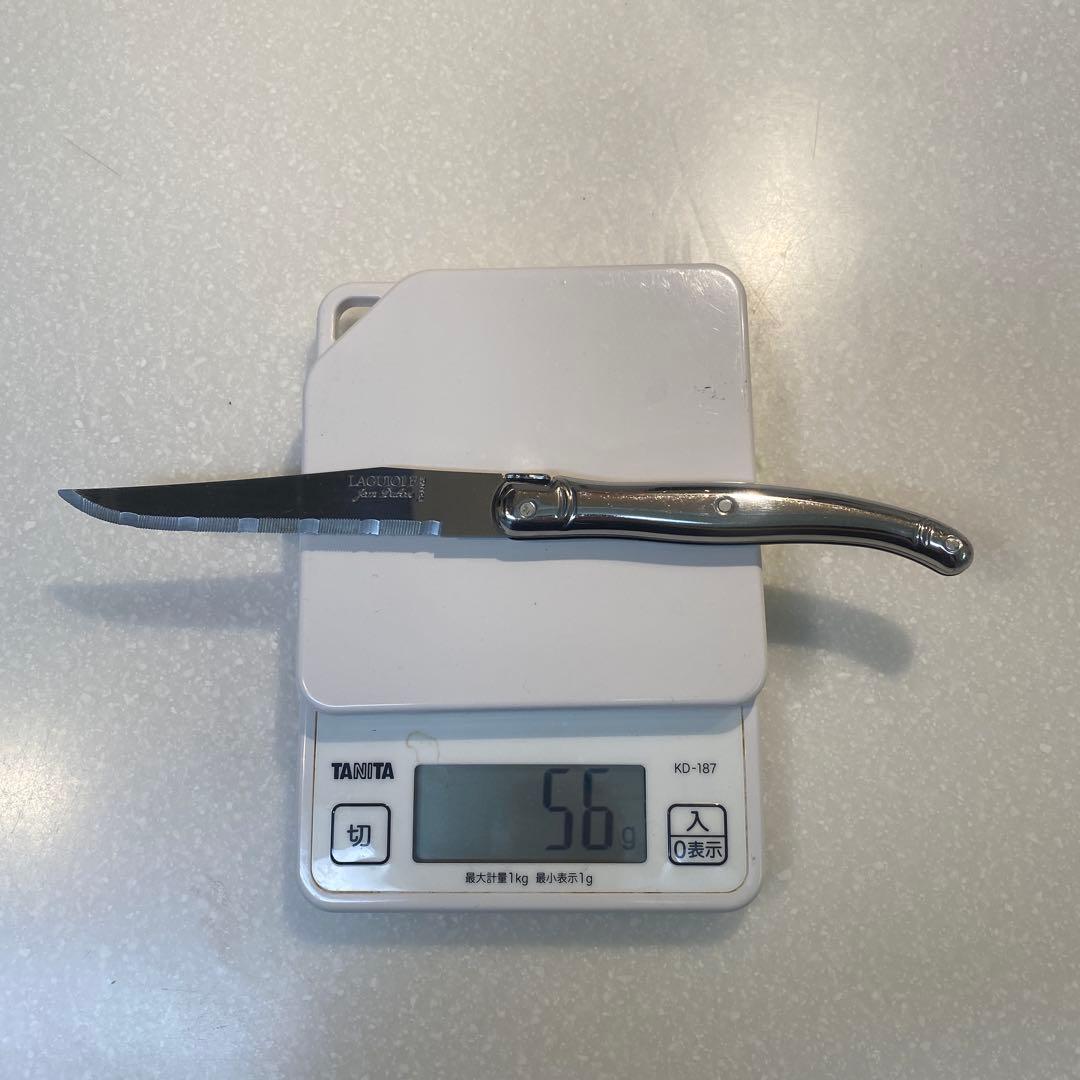 Laguiole ステーキナイフ6本セット- ステンレススチールハンドル