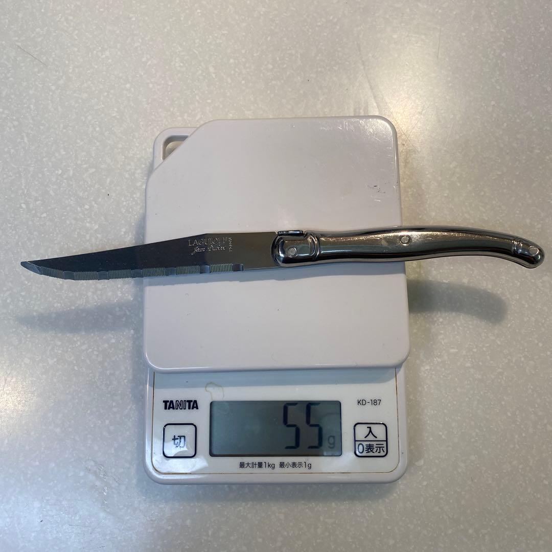 Laguiole ステーキナイフ6本セット- ステンレススチールハンドル